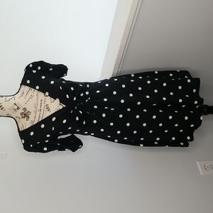 Black Polka Dot Dress